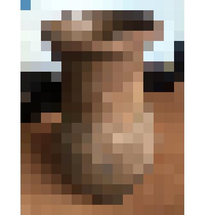 Сосуд керамический, крынка, верхнее основание в d=12 см.,
 нижнее= 10 см, внутри покрыта глазурью, снаружи матовая