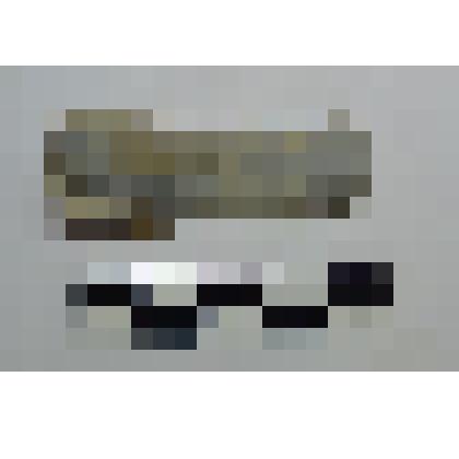 Кремневая пластина с ретушью