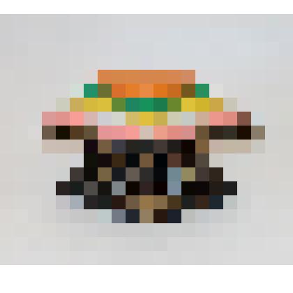 Лепешка хиси-моти. Из комплекта: Ансамбль хинакадзари