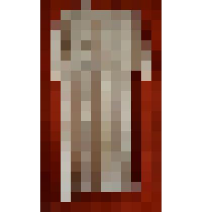 Платье льняное, бежевого цвета, прямого края, внизу украшена мережкой и косым воланом