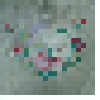 Панно вышитое "Гнездо аиста"