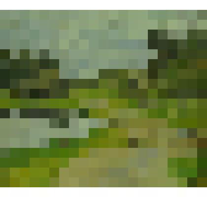 Картина. У пруда