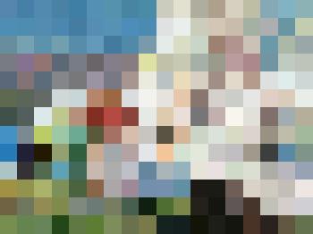 Картина. Пейзаж с цветущими деревьями