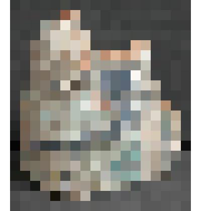 Изразец печной валик  рельефный полихромный. Фрагмент