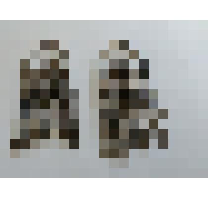 Серьги височные, малые