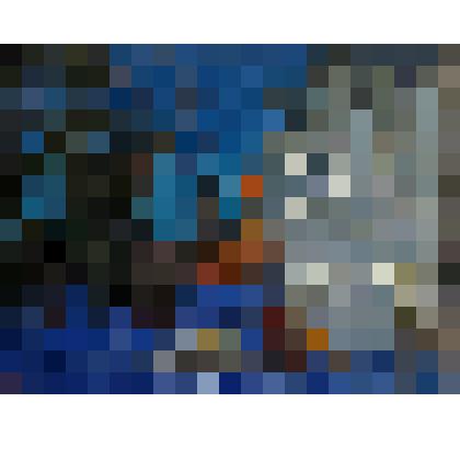 Картина. Синий день