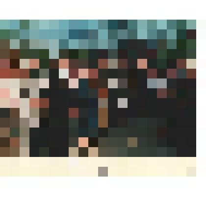 Фото цветное "Встреча нарофоминских ветеранов войны и труда с Президентом России Б.Н.Ельциным во время открытия памятника воинам, павшим зимой 1941-1942гг. у д.Слизнево Наро-Фоминского района"