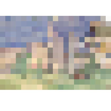 Пейзаж с изгородью