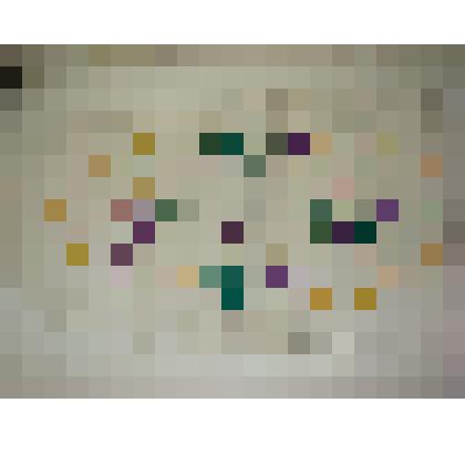 Салфетка с вышивкой "Анютины глазки"