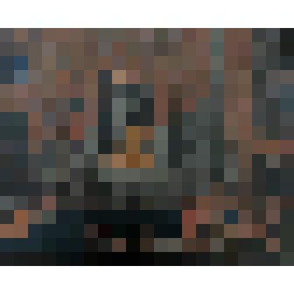 линогравюра. Последние уходящие лучи