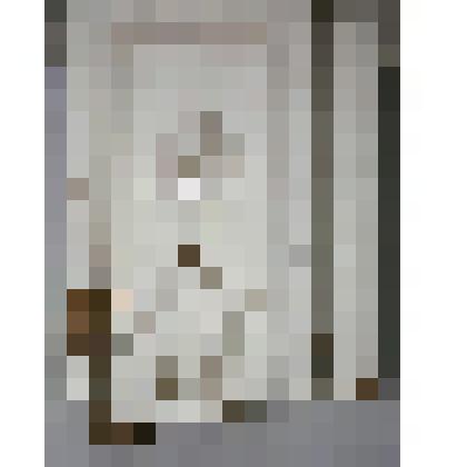 Изразец  печной  рельефный угловой (фрагмент)