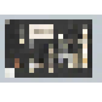 Витрина с лампой "МВ5" и ее деталями