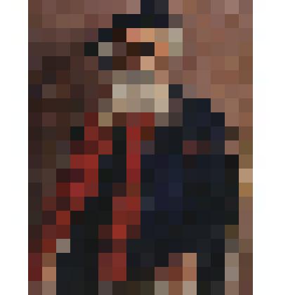 Картина. Портрет Анри Фуркада, парижского коммунара