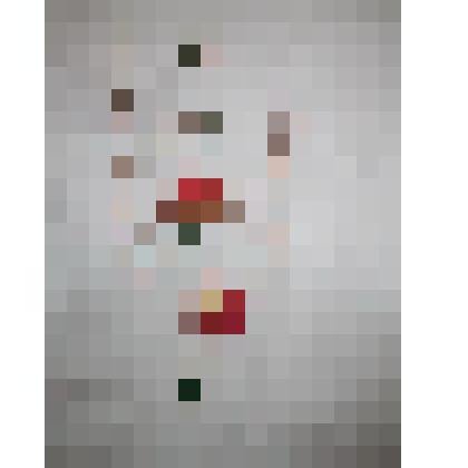 Штора льняная