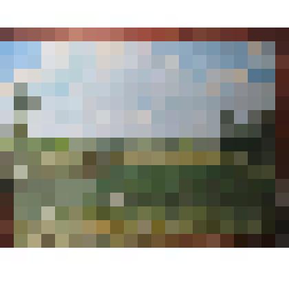 Картина "Зелёные дали"