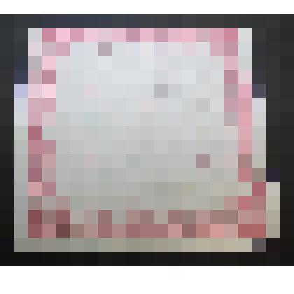 Платок с розовым рисунком