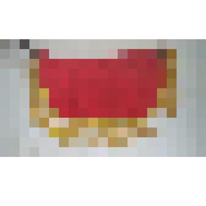 Вымпел пионерский красного цвета с бахромой