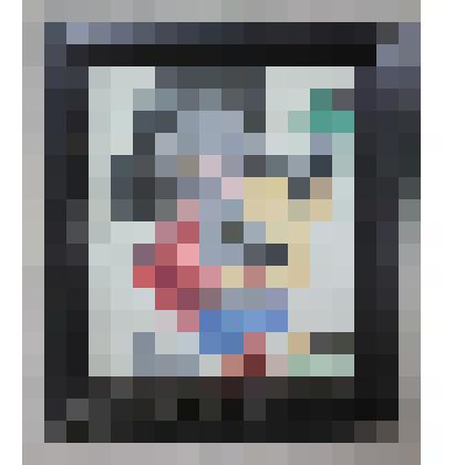 Вышитая картина "Кот с гитарой"