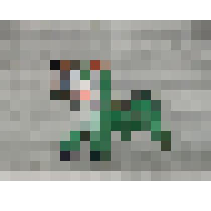 Глиняная игрушка "Конь с двумя головами"