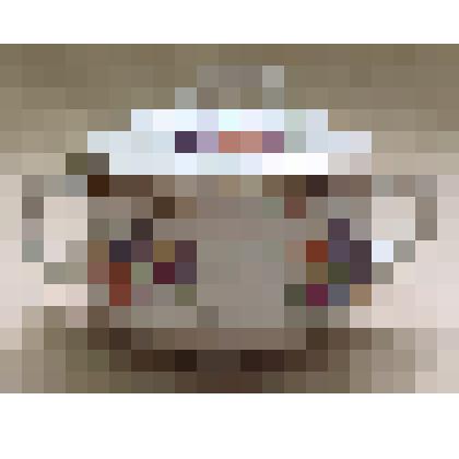 Соусница с крышкой малая из столового сервиза