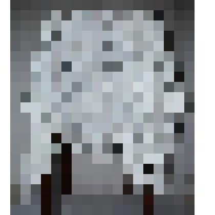 Скатерть на комод (накомодник) ручной вязки крючком из ниток белого цвета