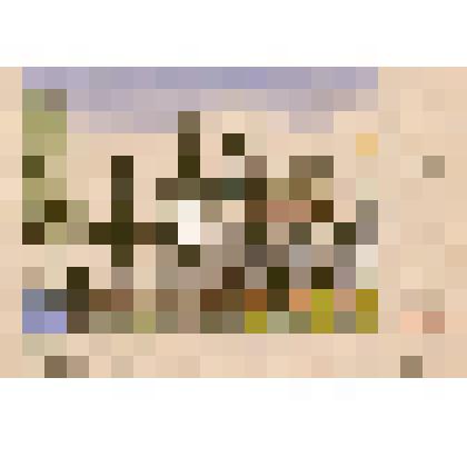 Акварель «Город Кириллов. Вид на монастырскую стену со стороны озера Сиверского»