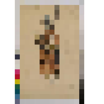 Эскиз костюма древнерусского воина. Коллекция И.С. Зильберштейна. Эскиз костюма