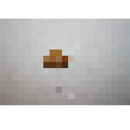 Бусина янтарная плоскоовальная