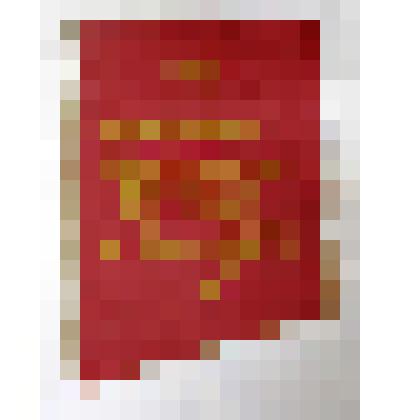 Знамена, флаги и вымпела. Вымпел комсомольско-молодежной бригады имени 16 съезда ВЛКСМ Путинцевой, взявшей повышенные социалистические обязательства в честь 24 съезда КПСС. Швейный цех производства верхнего трикотажа