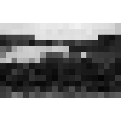 Негатив. Вид местности