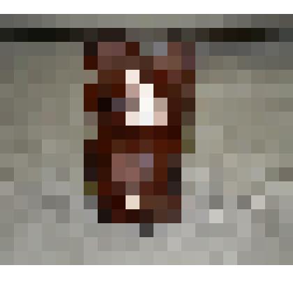 Фигурка гипсовая. Мишка - талисман Олимпиады 1980 г