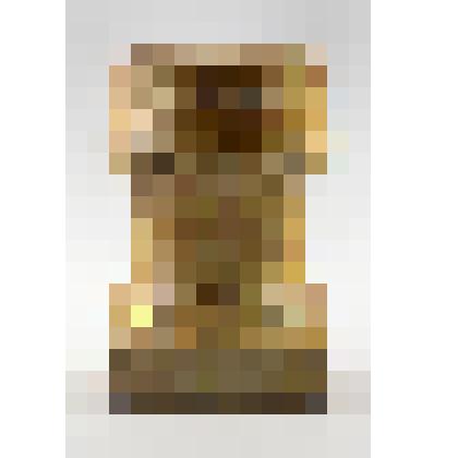 Изразец-ножка рельефный, полихромный, желтого цвета.  Камин керамический, разноцветный, по рис. худ. Врубеля на тему "Микула Селянинович и Вольга"