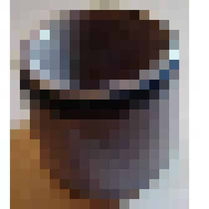 Чернильница-непроливайка голубая