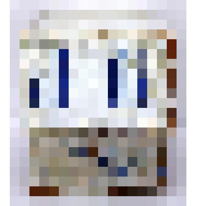 Изразец  печной расписной лекальный (фрагмент)