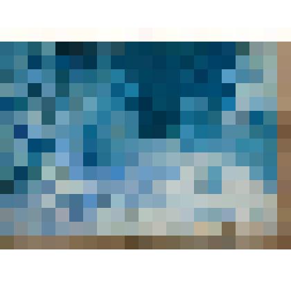 Снег. Эскиз декорации к опере «Снегурочка». I картина. Пролог