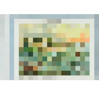 Литография. Альбом. "География" Африканское селение