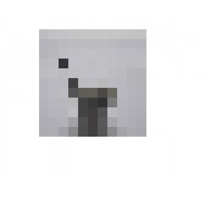 Статуэтка "Птичка-трясогузка"