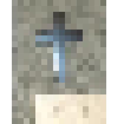 Крест из гематита