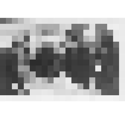 Фото ч/б. Группа архитекторов мастерской №3 Моспроект-2 возле макета 3 микрорайона. 1-я половина 1970-х гг