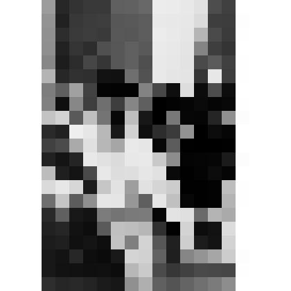 Фото ч/б. Освящение воды. Январь 2000 г