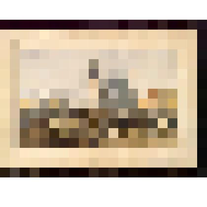 Литография цветная "Сенная площадь"