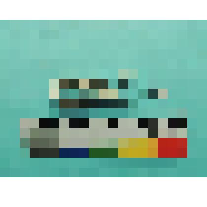 Низка пастовых кольцевидных бусин