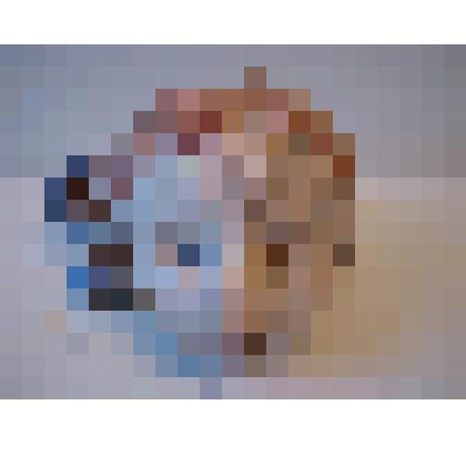 Ангел с подносом. Из серии "Толпа" (Голова девочки)