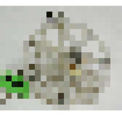 Елочное украшение, звезда из белых трубочек