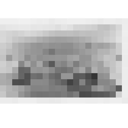 Фотография ч/б. Второй микрорайон г. Зеленограда. 13 октября 1964 г