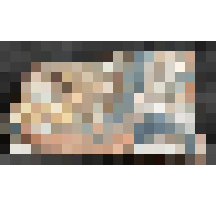 Изразец печной стенной рельефный полихромный. Фрагмент