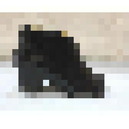 Ботинок резиновый на каблуке (левый)