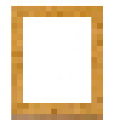 Рама золотистого тополя с латунным кантом по внутреннему краю