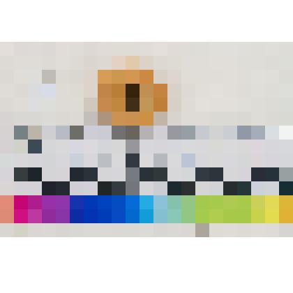 Косточка от счет белоглиняная, покрытая красным ангобом