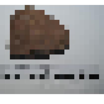 Орудие близкой к трапециевидной формы из обломка плоской гальки. Сколотый край со слабо выраженными следами сработанности